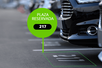 gestión de plaza parking